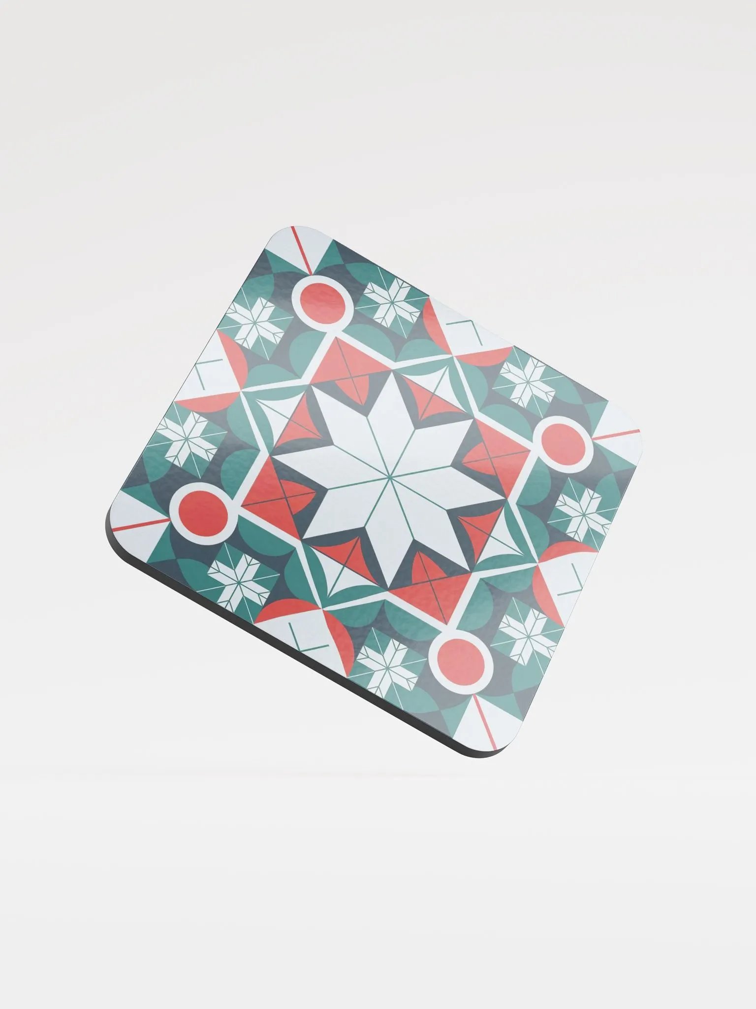 Kaleidoscope patterned Coaster Set product image (1)