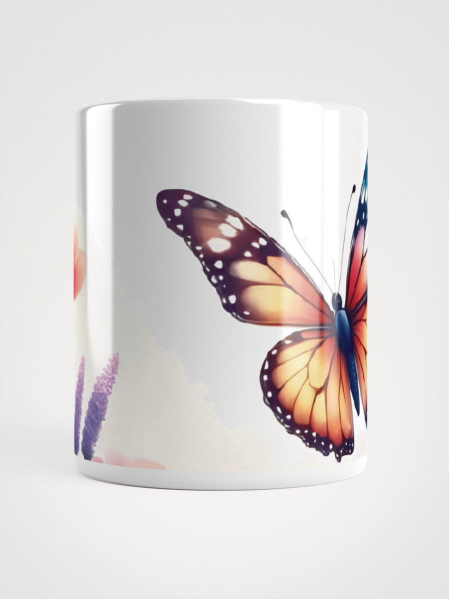 Mug Blanc - Papillon - Envol Tranquille - Idée Cadeau Origninale product image (5)