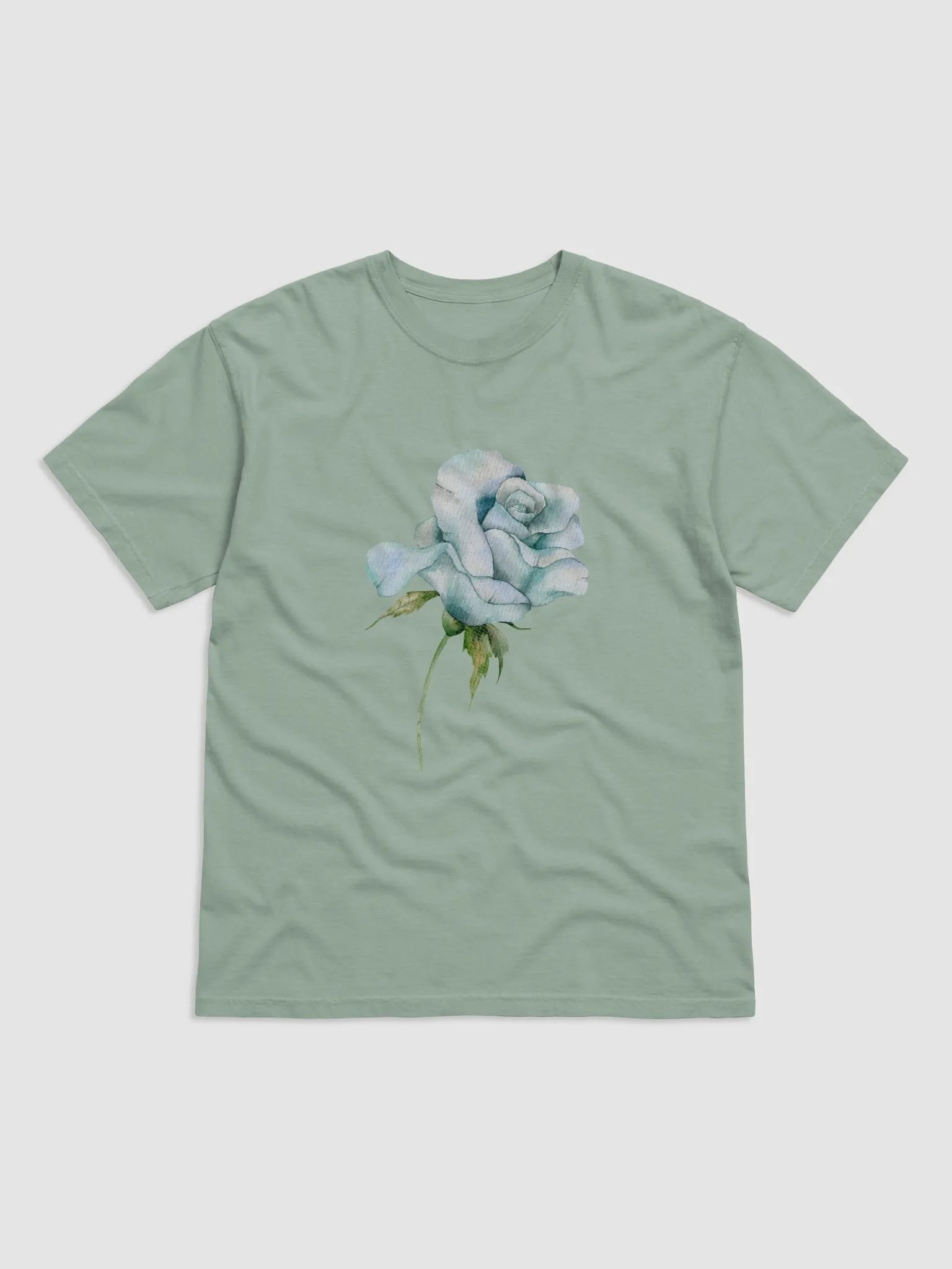 Blue Rose Reflection T-Shirt product image (3)