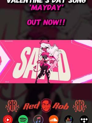 NEW HELLUVA BOSS SONG OUT NOW‼️👀💕 #verosika #verosikamayday #helluvaboss #hazbinhotel #redrob #paintitred