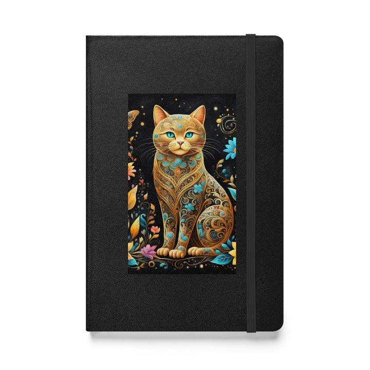 Enchanted Cat Hardcover Notebook product image (1)