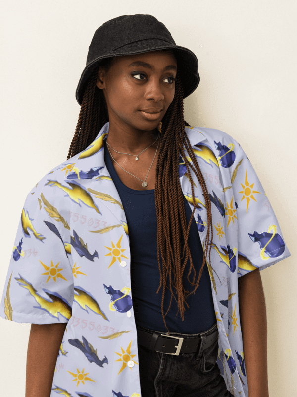 Phainon Pattern Button Down Shirt product image (2)