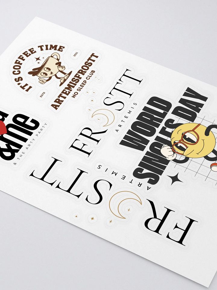 ArtemisFrostt Random Sticker Bundle product image (2)