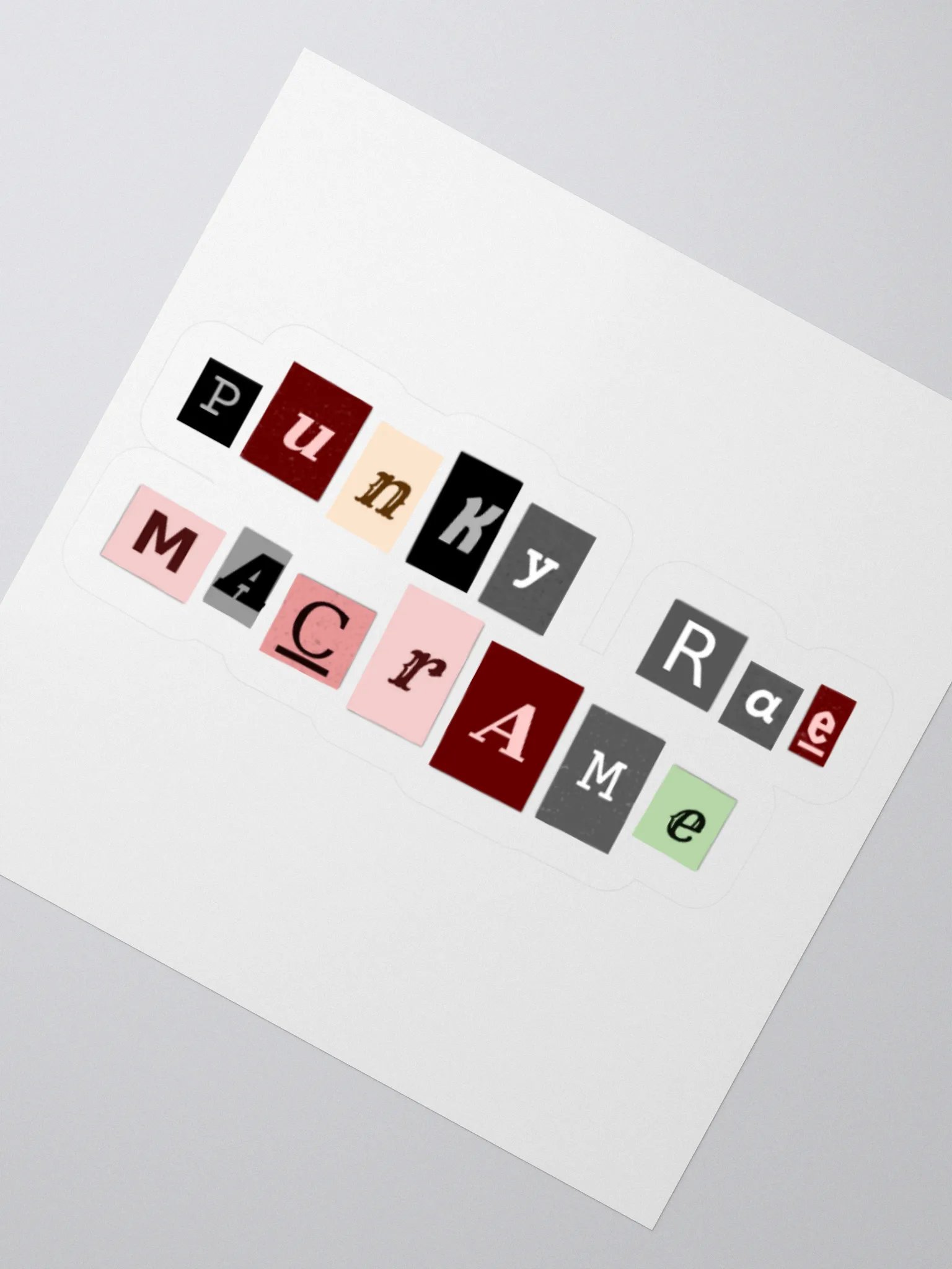 Punky Rae Ransom Sticker product image (6)