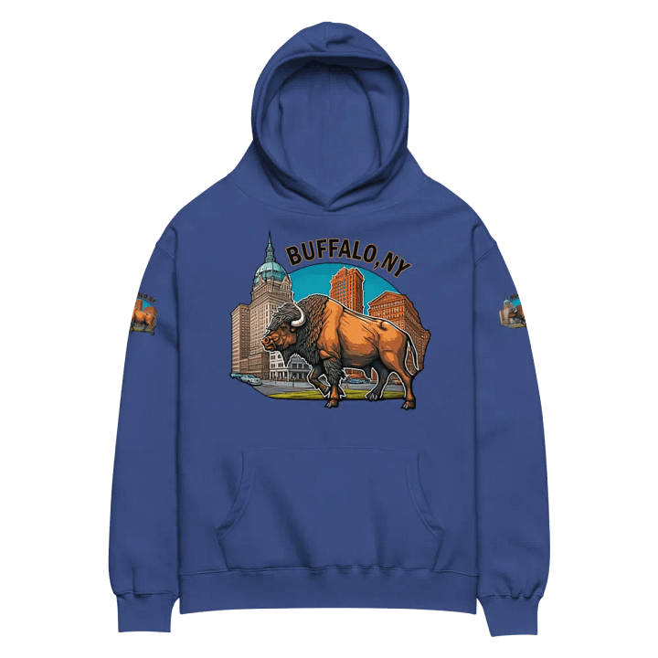 Bold Buffalo New York Oversized Hoodie product image (2)