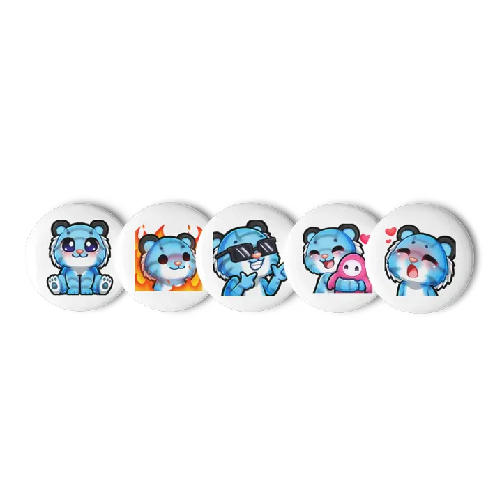 Thierry Pin Buttons (Set of 5) product image (3)