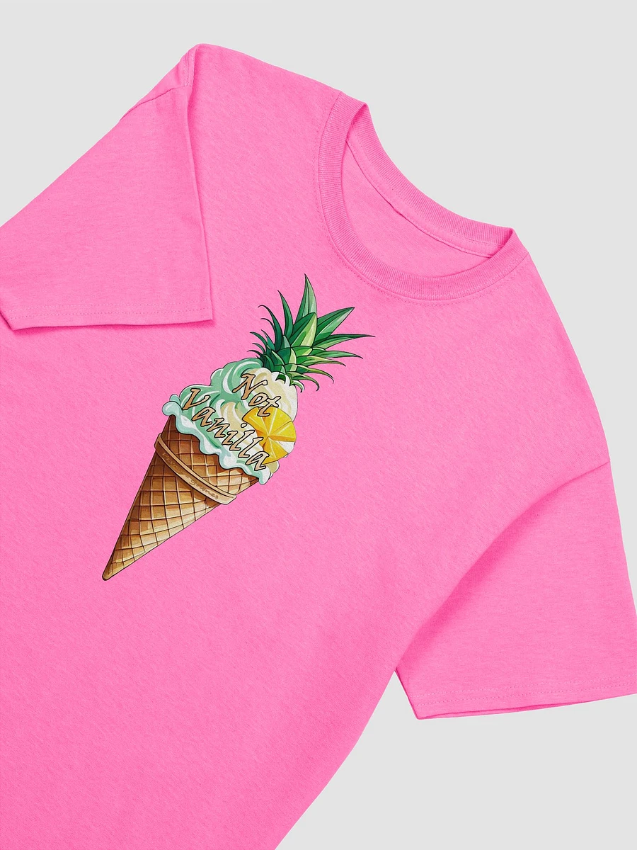 Not Vanilla Ice-cream cone cotton T-shirt product image (28)