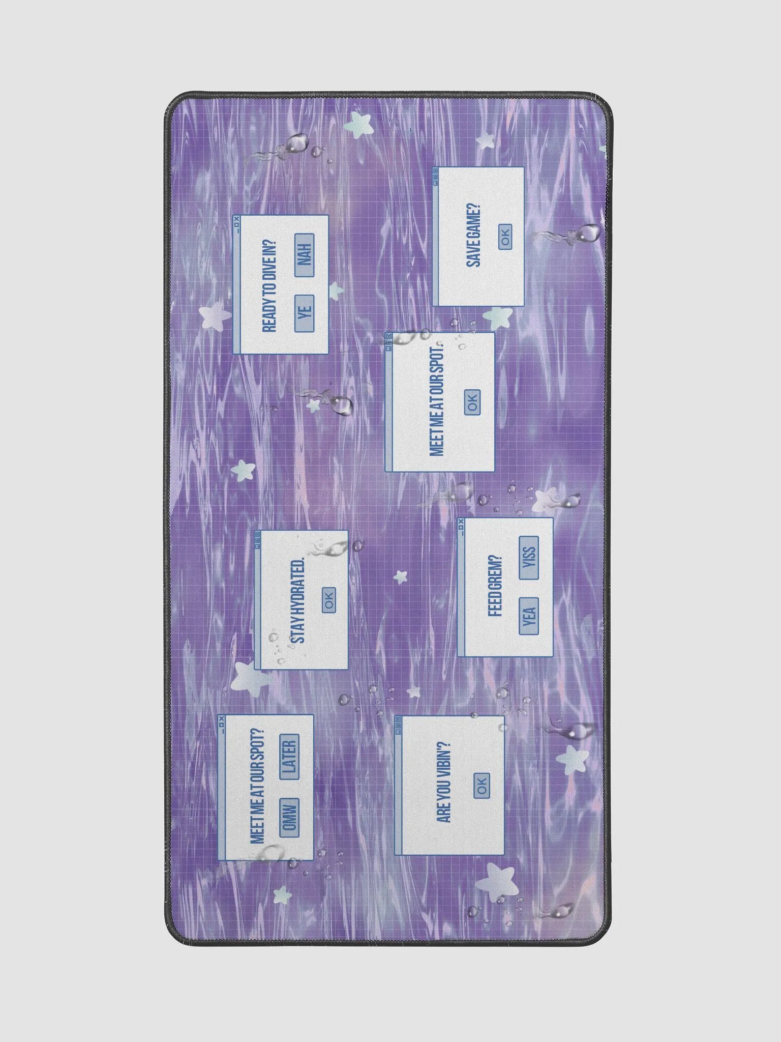 Aquarium Windows Deskmat - Purple product image (2)