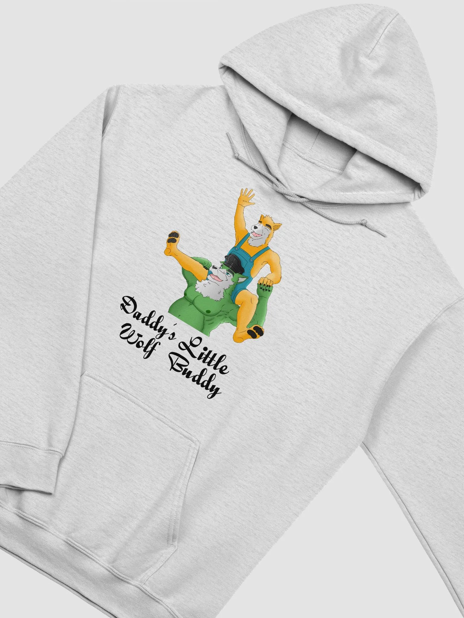 Daddys Little Wolf Buddy Hoody product image (3)
