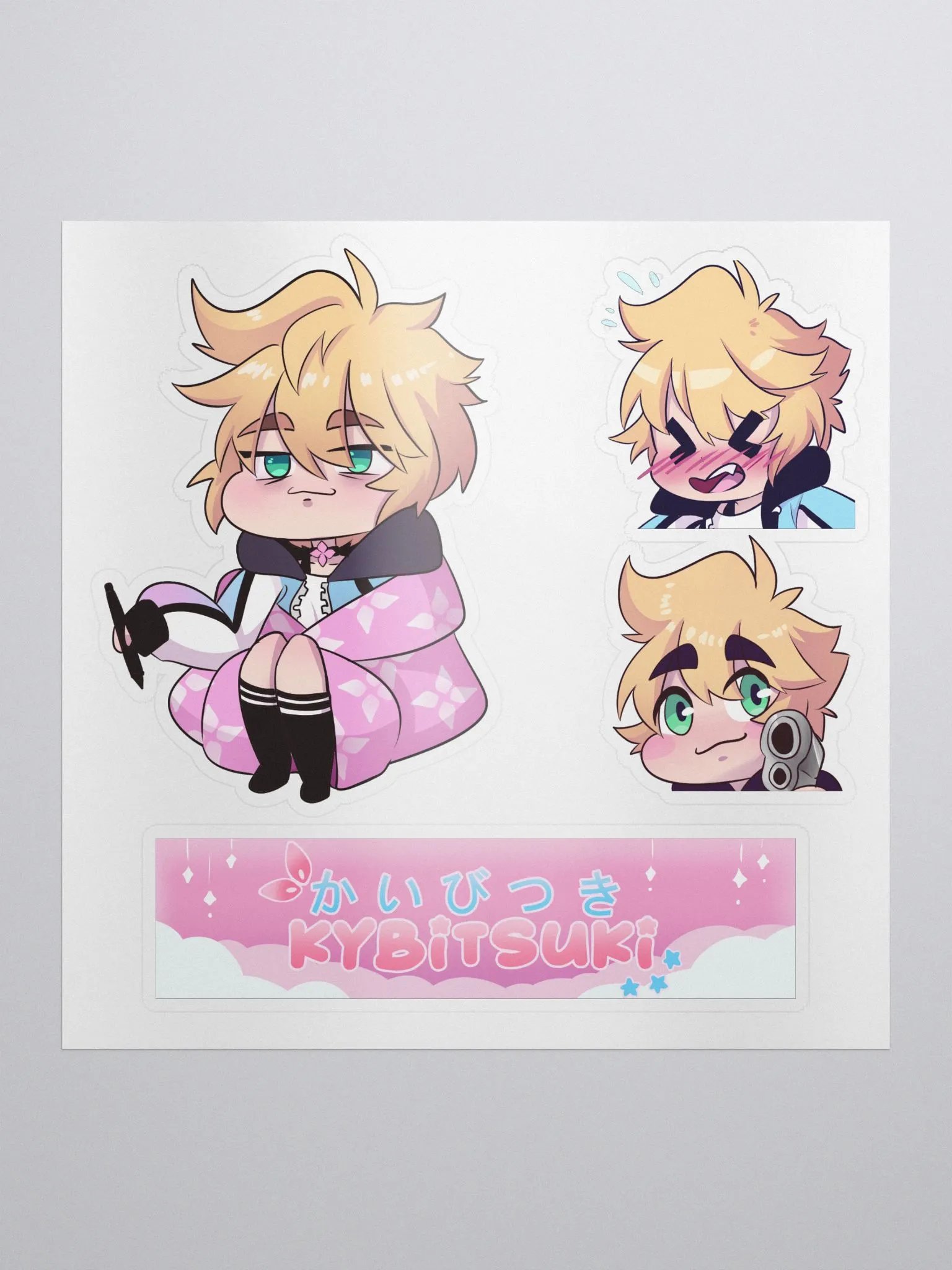 Kybitsuki Sticker Sheet product image (1)