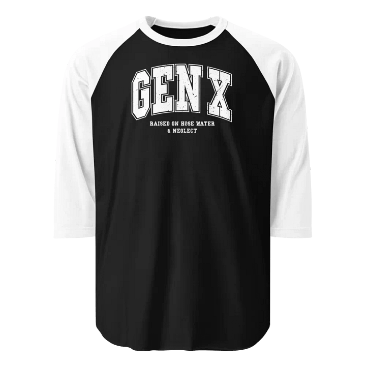 GEN X Stylized Raglan Tee product image (1)