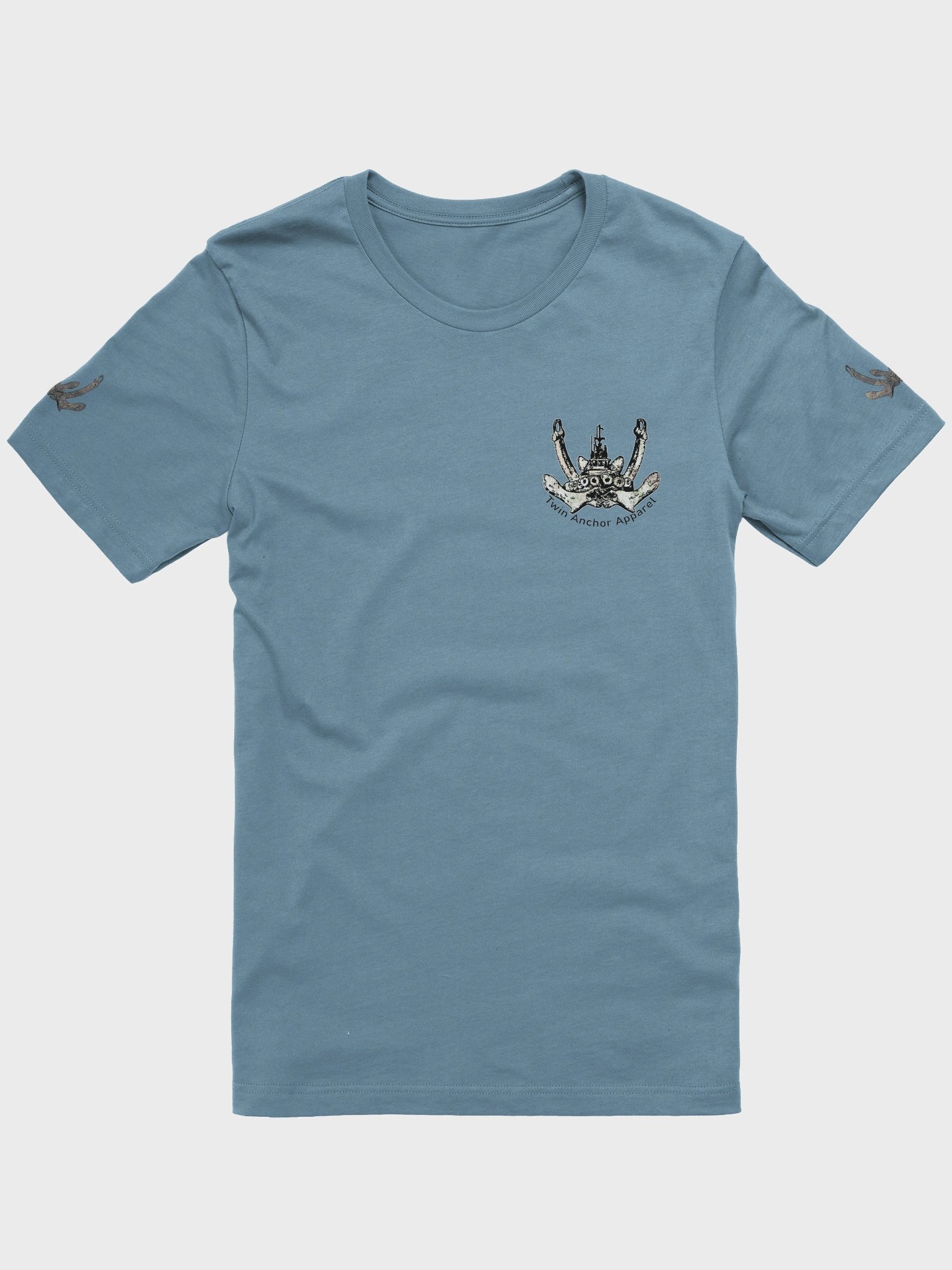 AF - Compass Rose & Terri L. Brusco – Vigilant Marine Workwear | Twin Anchor Apparel Sternwatch Tee Line product image (2)