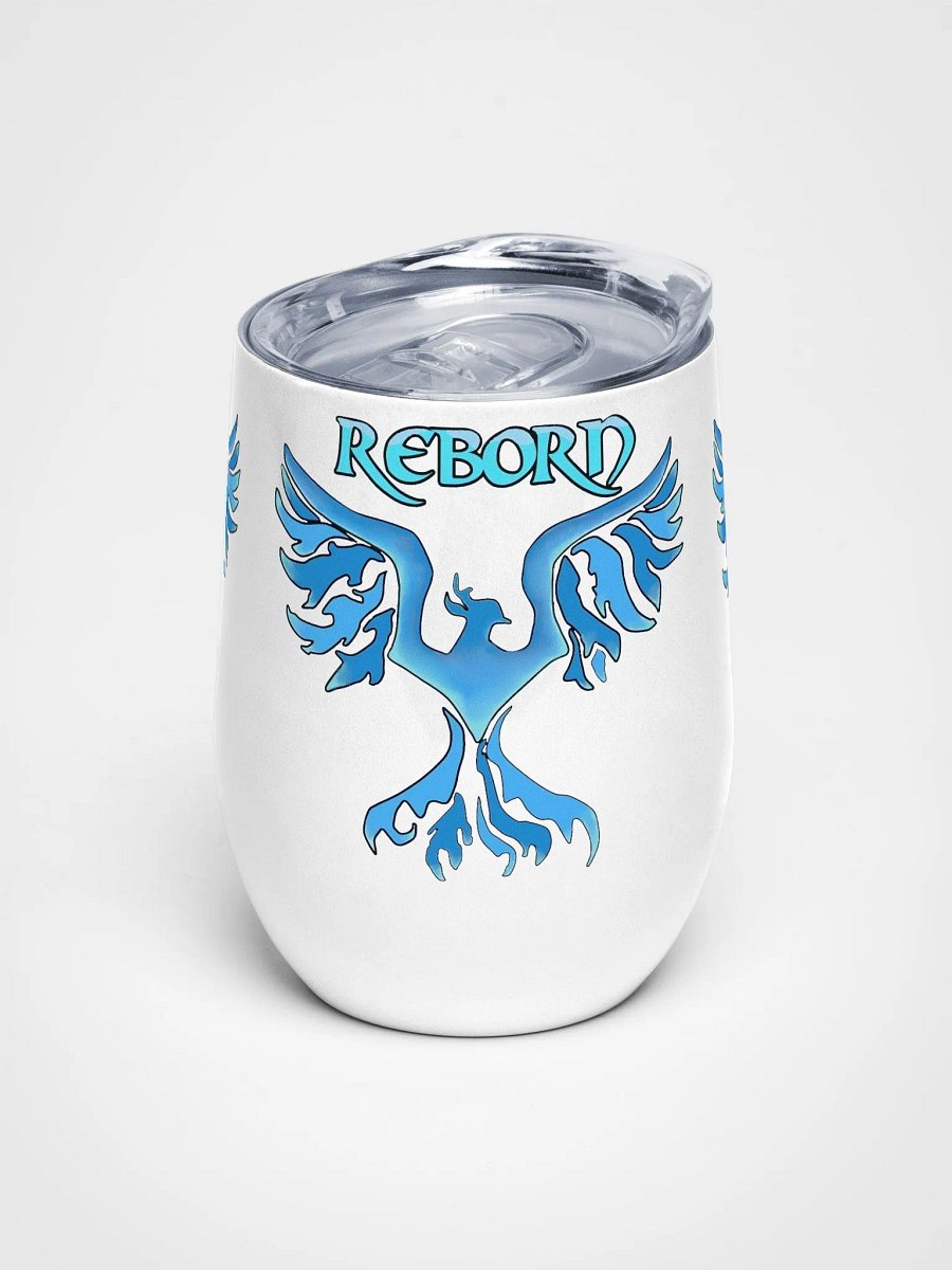 Ice Phoenix Reborn Wine Tumbler product image (1)