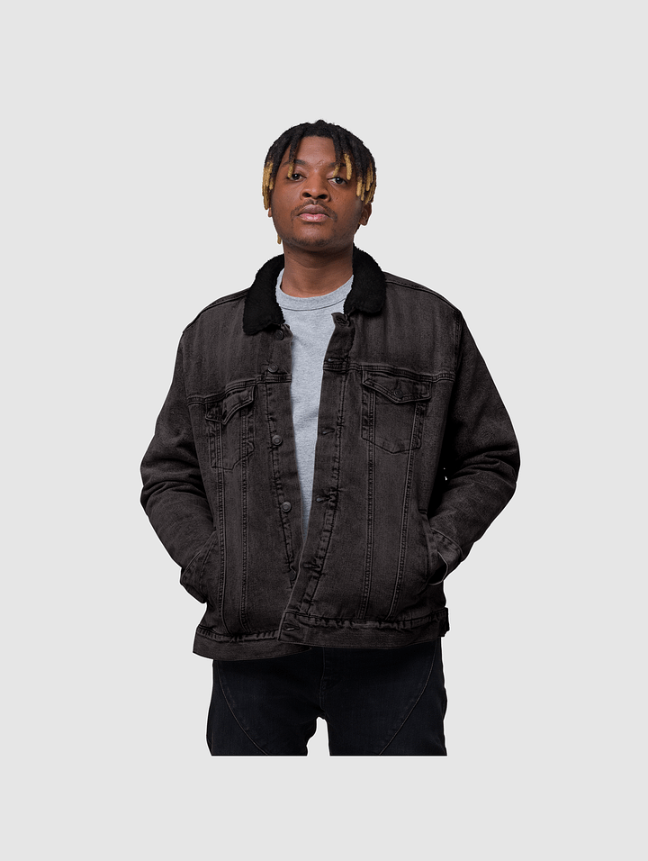 Vintage Logo Sherpa Lined Denim Jacket product image (1)