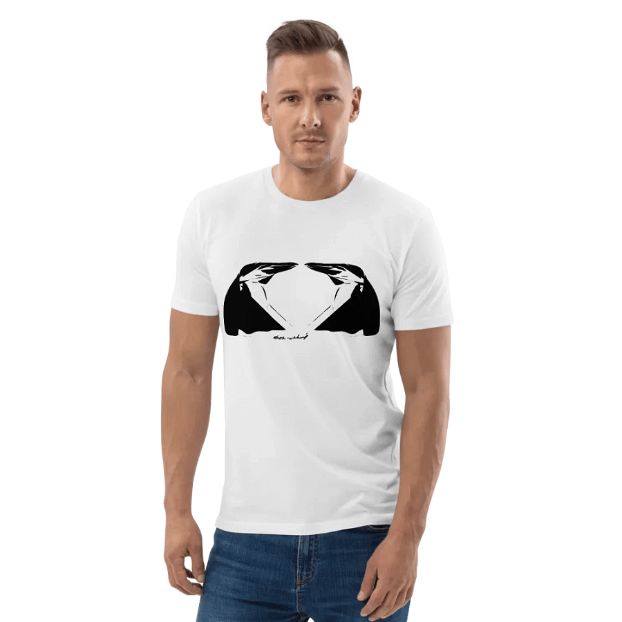 LOVERS Organic Cotton Eco Unisex Tshirt by song in the wind product image (4)