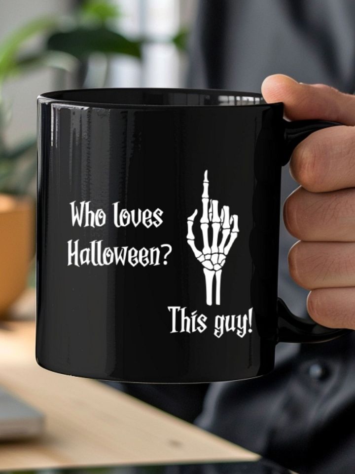 I Love Halloween Mug for Men product image (1)