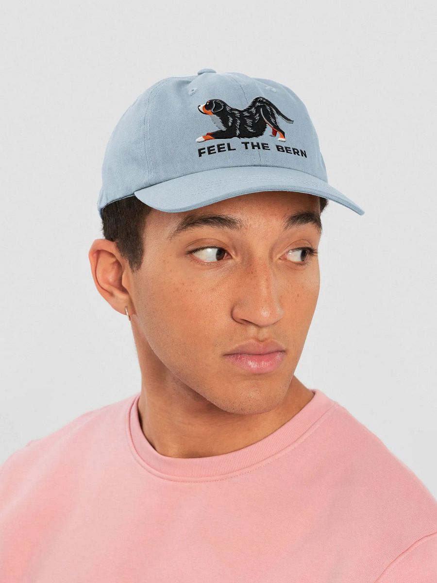 Feel the Bern Classic Dad Hat(Embroidered) of a Bernese Mountain Dog product image (19)