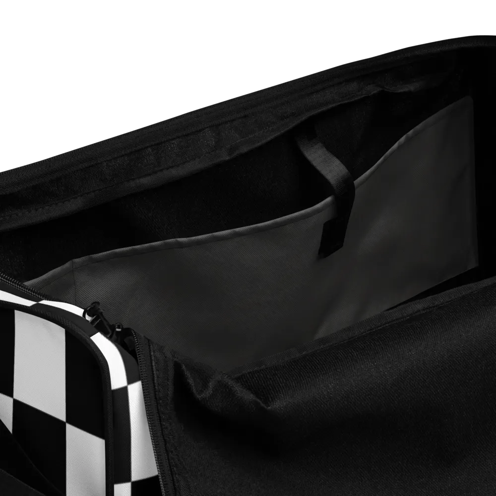 Checkered 16.5 gal. Duffle Bags w/Inside supports / inside pocket product image (7)