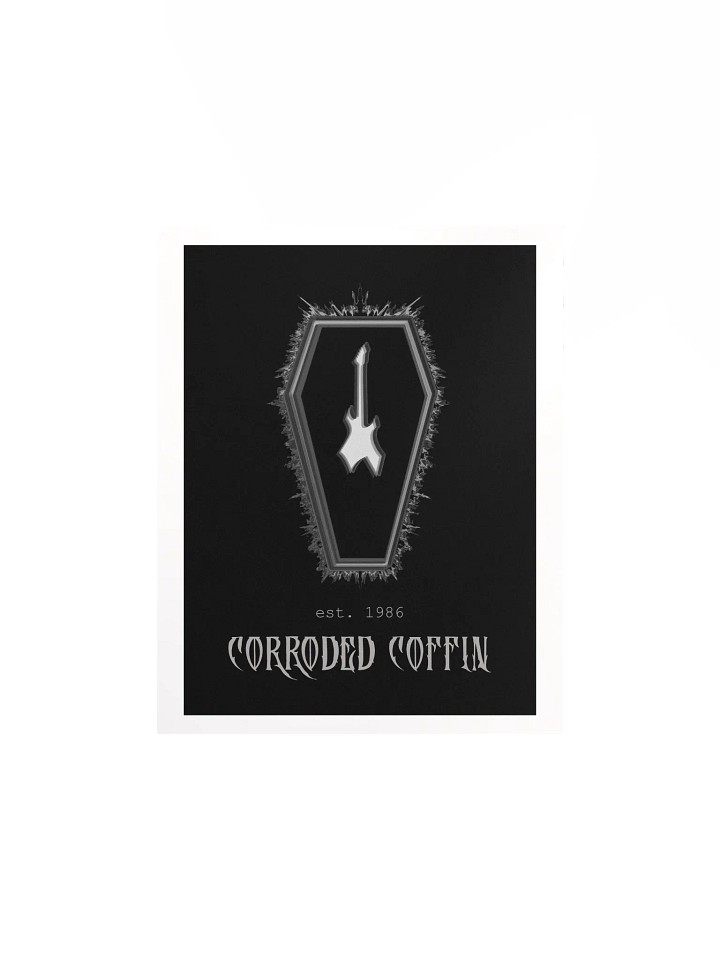 CORRODED COFFIN Print product image (1)