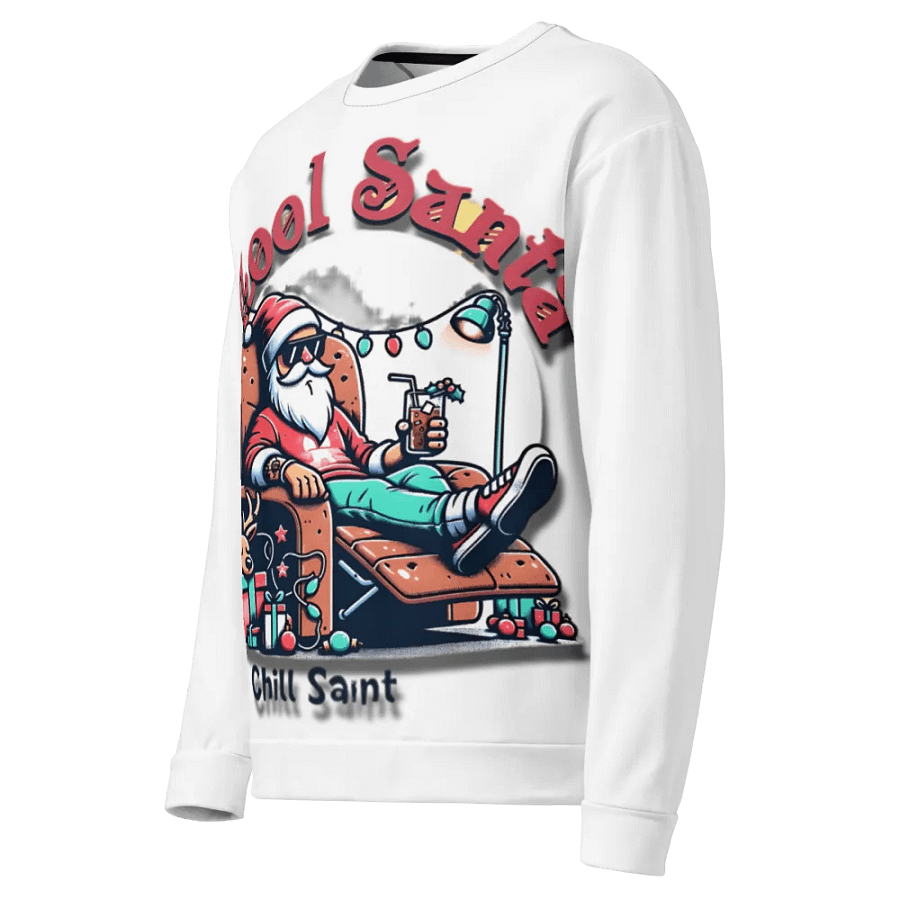 Chill Santa All-Over Print Sweatshirt product image (3)