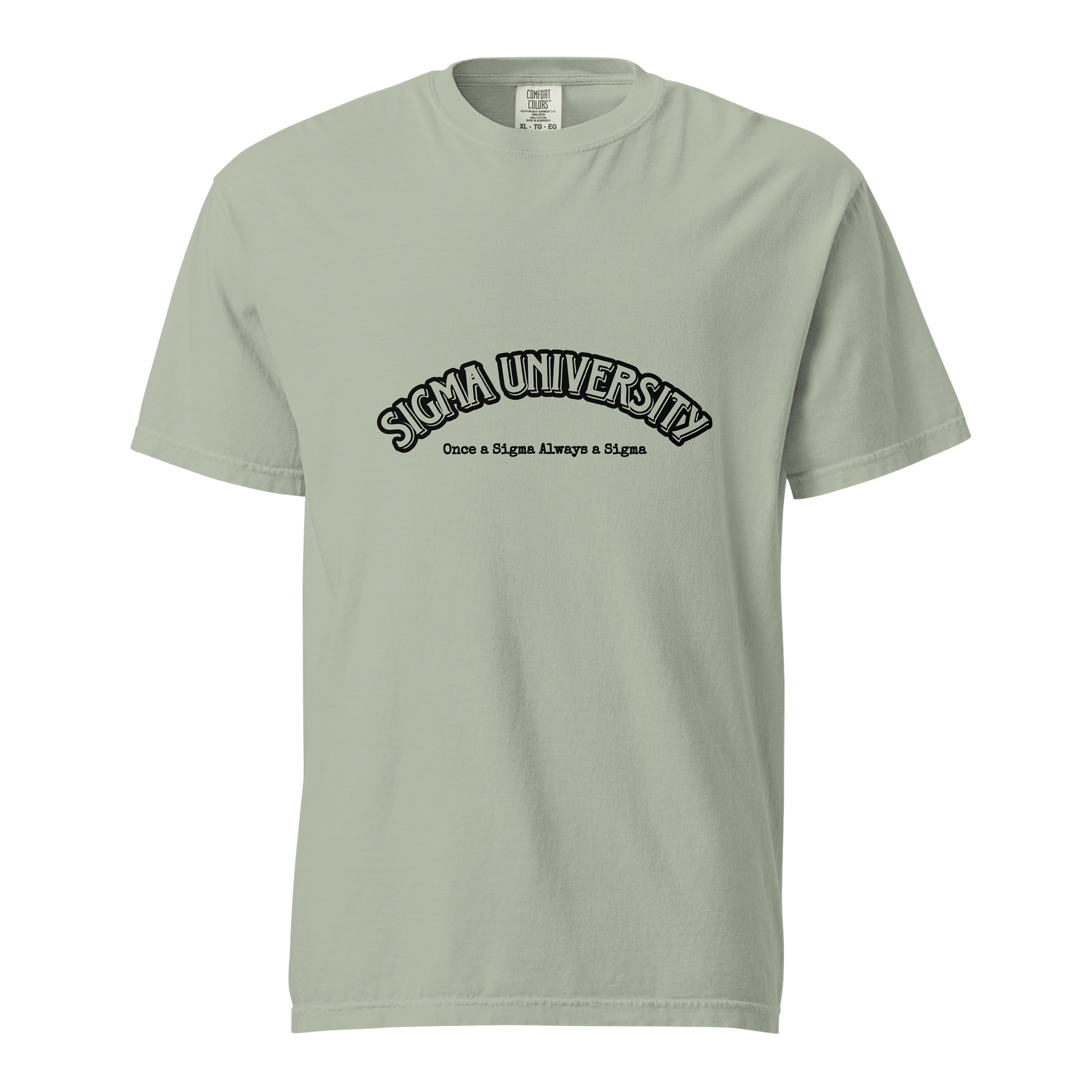 Sigma University T-Shirt (Black Text) product image (7)