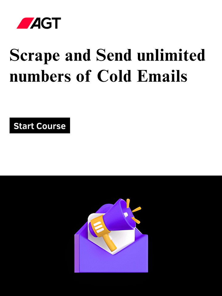 Scrape and Send unlimited numbers of Cold Emails product image (1)