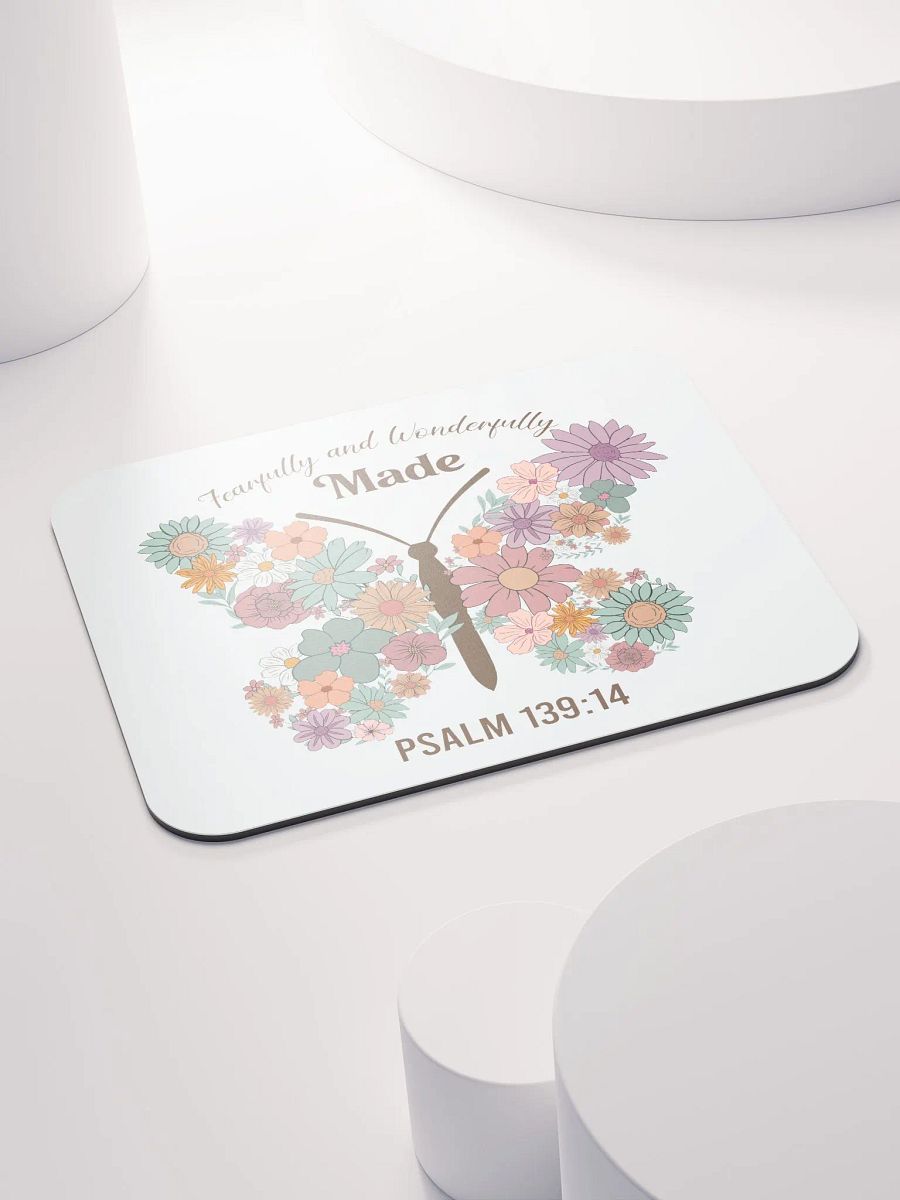 Fearfully & Wonderfully Made - Psalm 139:14 Mouse Pad product image (4)