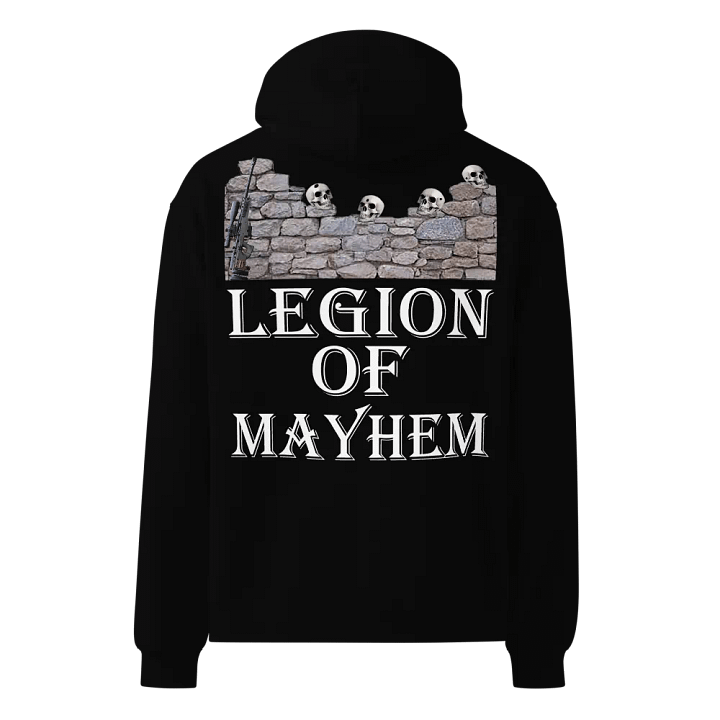 LEGION OF MAYHEM BLACK HOODIE product image (1)