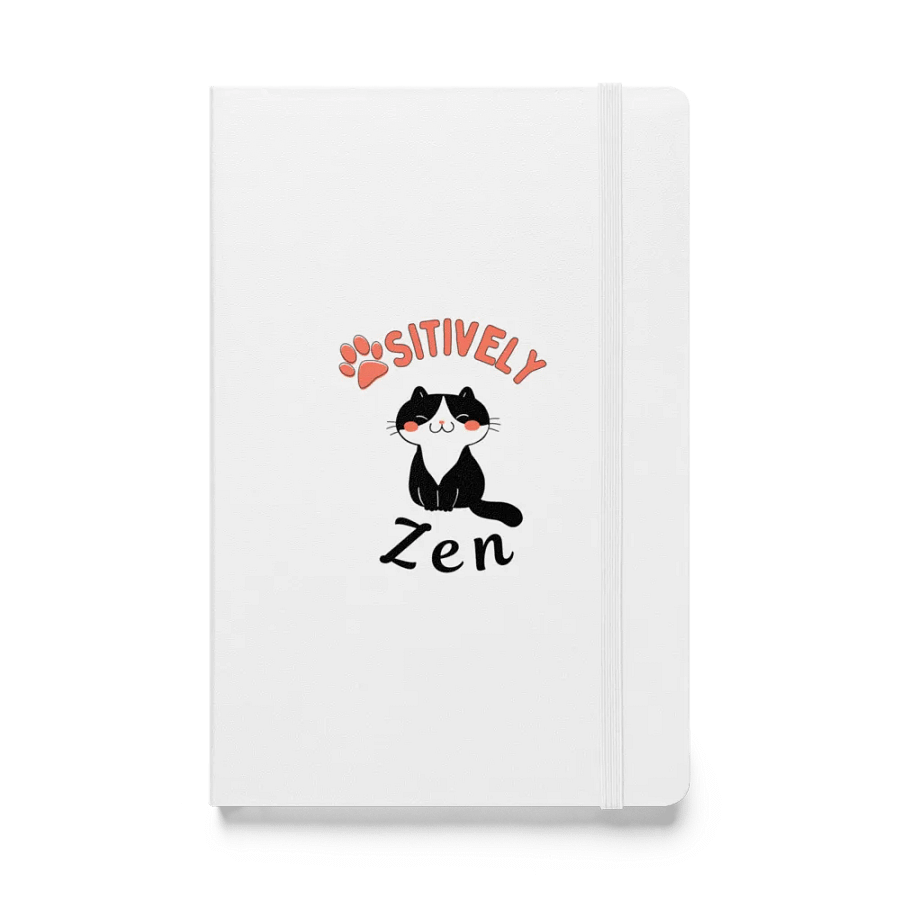 'PAWsitively Zen' Hardcover Notebook product image (1)