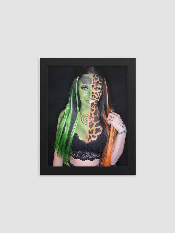 Te Fiti/Te Ka Half&Half - Framed High-Quality Matte Poster product image (1)