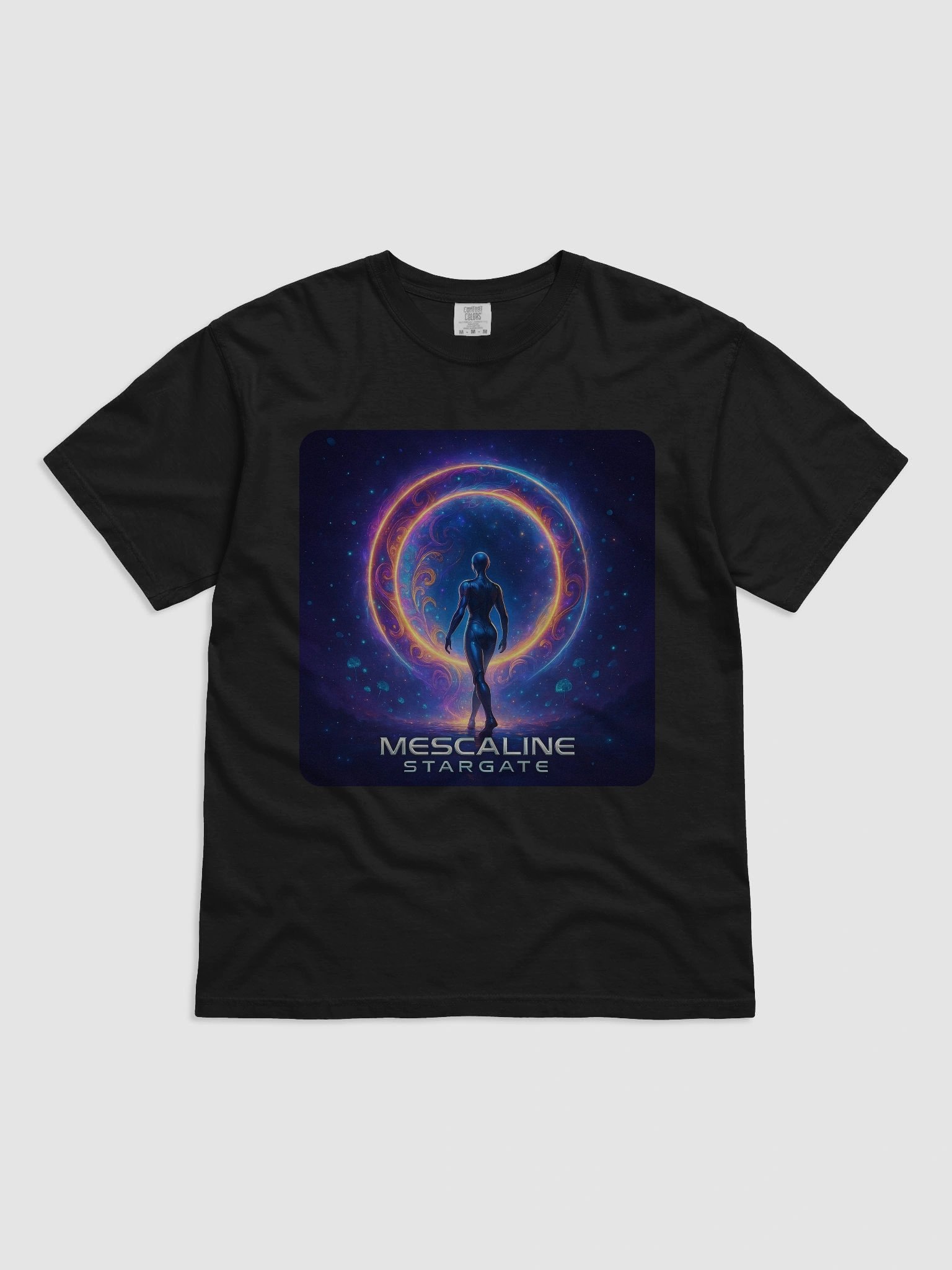 Mescaline Stargate Portal-Shift Tee | Garment-Dyed Heavyweight product image (3)