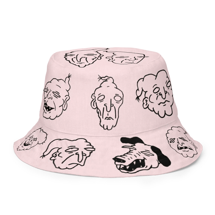 DOODLE BUCKET (PINK REVERSABLE) product image (1)