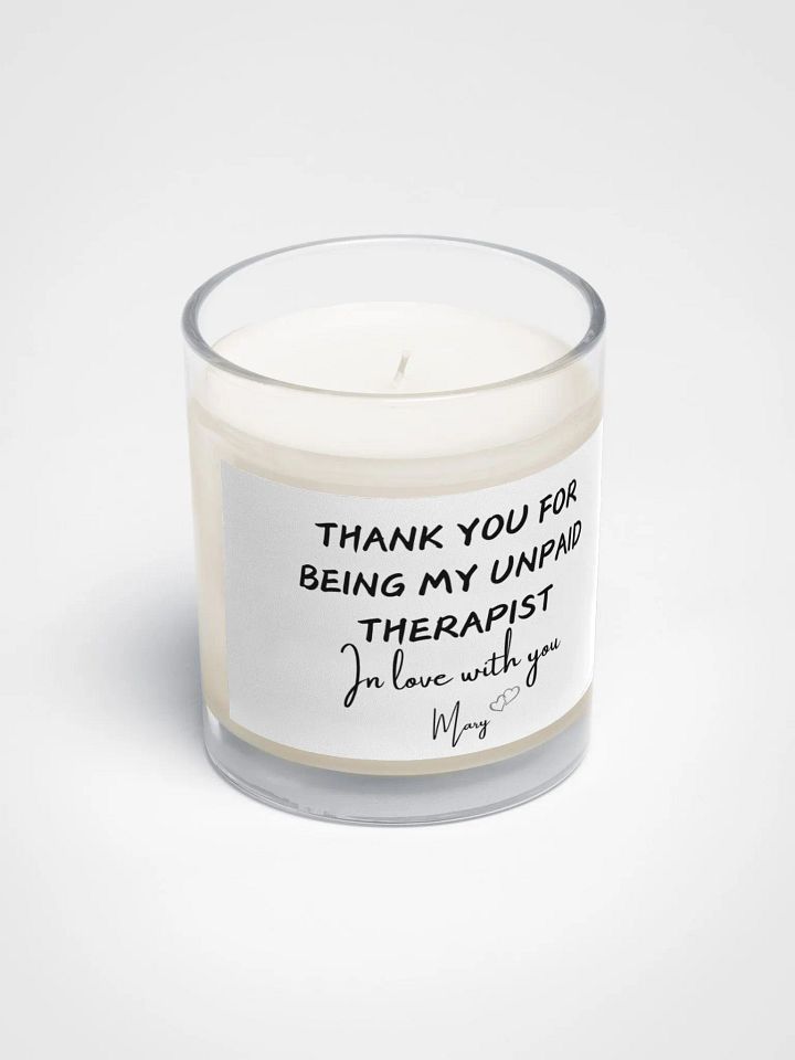 Therapy Notes Soy Candle product image (2)