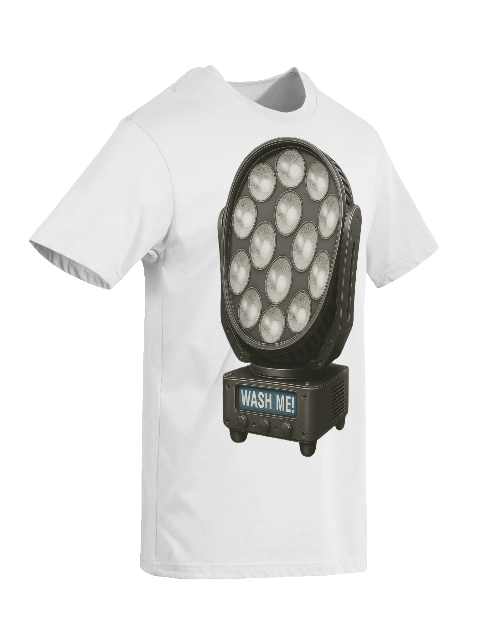 Theatrically Jerry: "Wash Me" Moving Head Wash Light T-Shirt product image (10)