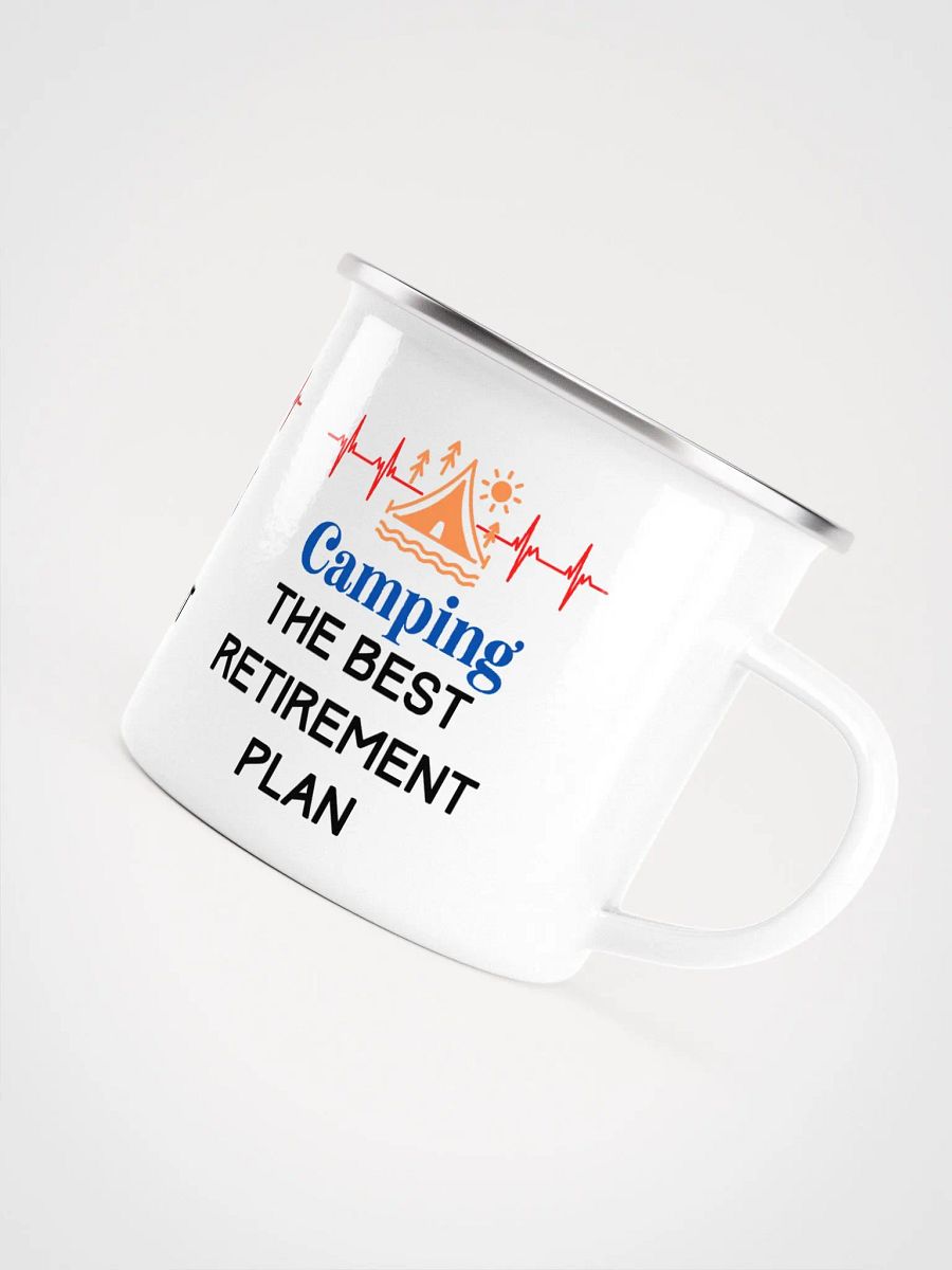 Camping Awaits Enamel Mug product image (4)