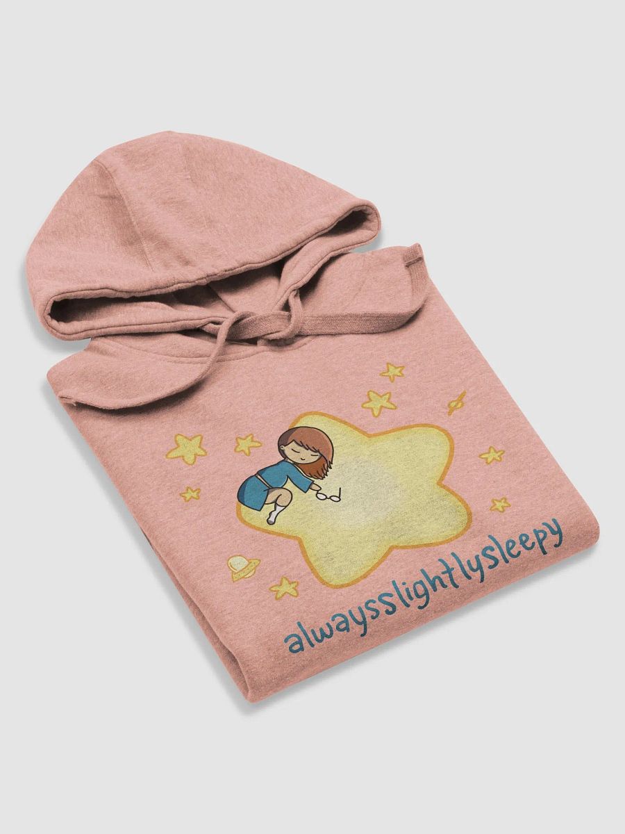 alwaysslightlysleepy unisex hoodie (Pink) product image (5)
