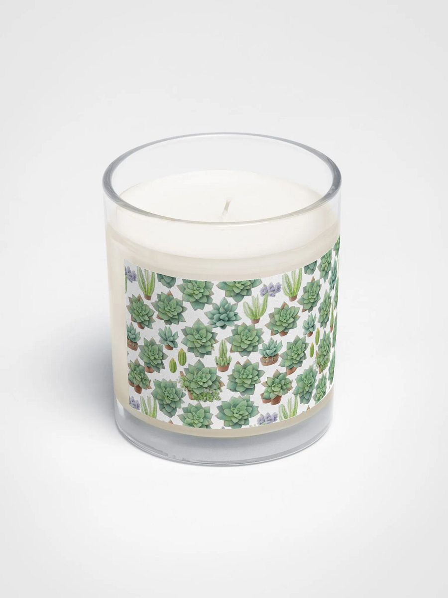Rose Succulent Candle product image (2)
