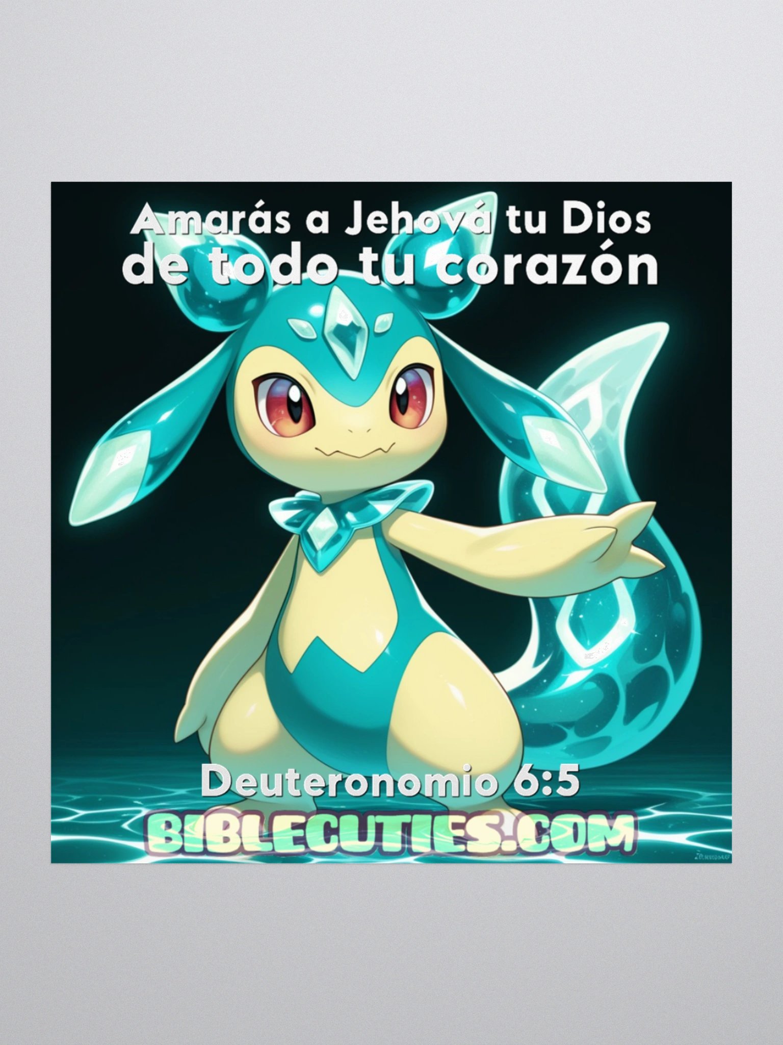 Amigitos Biblicos (Bible Cuties) Juan – Amaras a Jehova tu Dios de todo tu corazon Calcomania / Pegatina product image (2)