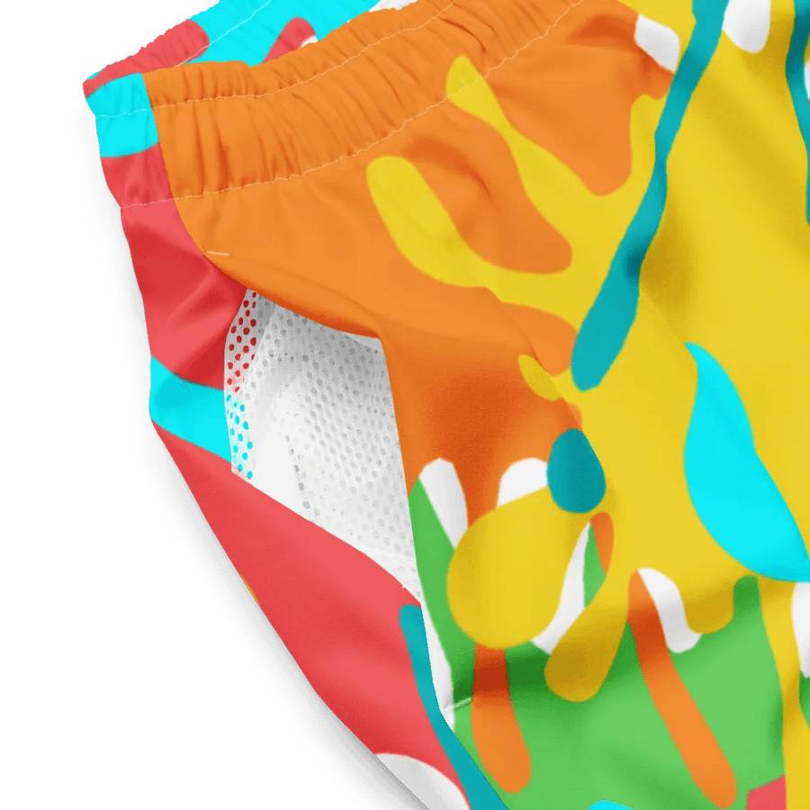 JustCabrian Splat! Print Swim Trunks product image (6)