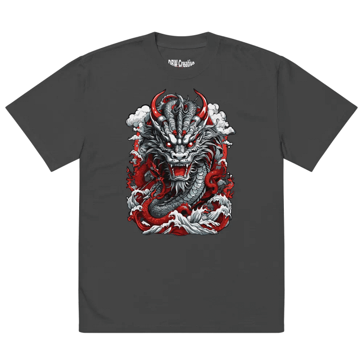 Ryujin's Wrath Oversized T-Shirt product image (2)