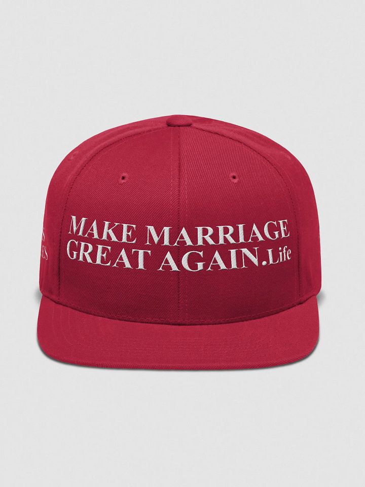 Hat: MAKE MARRIAGE GREAT AGAIN.Life All Four Sides Printed product image (1)