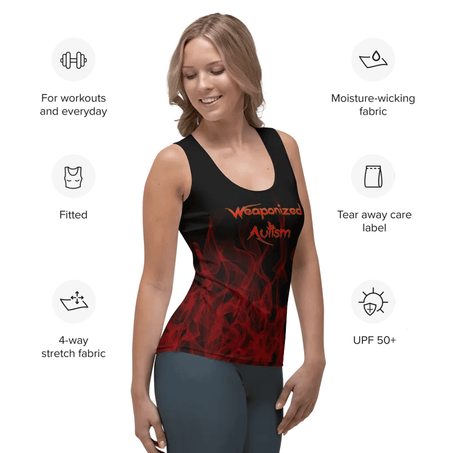Weaponized Autism Tank Top product image (7)