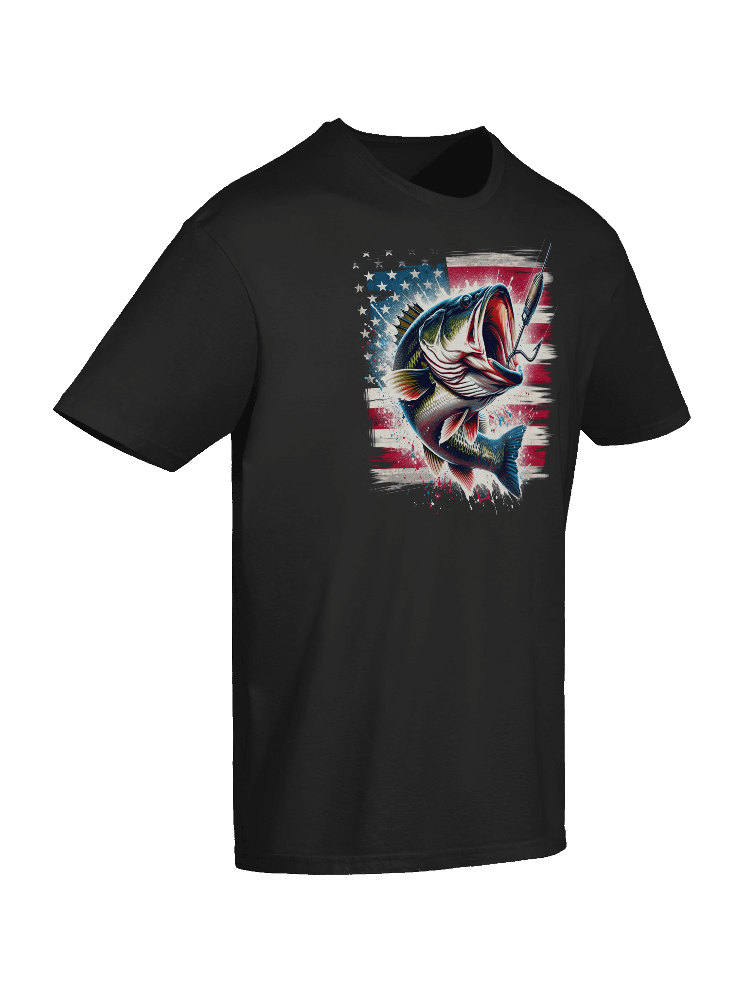 Patriotic Fisherman's Catch T-Shirt product image (3)