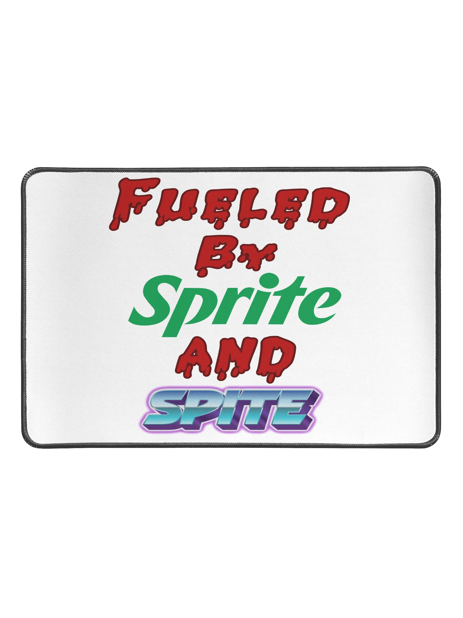 "Sprite and Spite" Desk Mat product image (1)