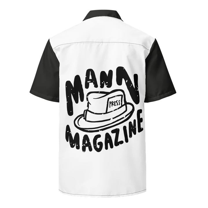 MANN Magazine Press Hat Style Black Overshirt product image (1)
