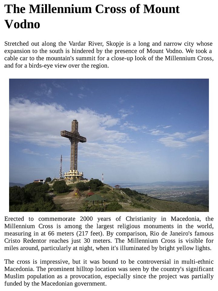 North Macedonia TRAVEL GUIDE eBook product image (2)