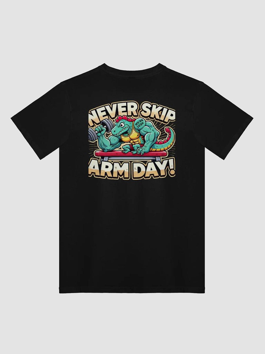 Never Skip Arm Day Dino T-Shirt product image (2)