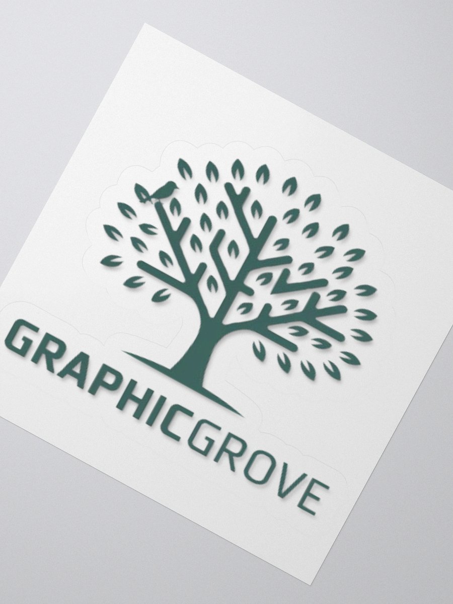 GraphicGrove Tree Logo Vinyl Sticker - Exclusive Nature-Inspired Design product image (6)