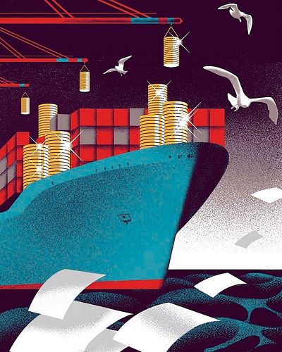 @valentin_tkach_illustration is a freelance artist based in the city of Istanbul who creates clever editorial illlustrations ...