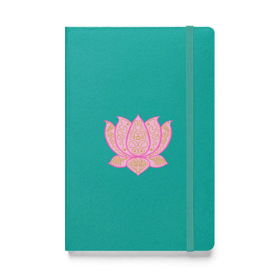 Golden Lotus Hardcover Journal product image (1)